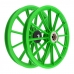RODA PLAST. ARO 16 S/ EIXO VERDE (PAR)