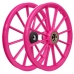 RODA PLAST. ARO 16 S/ EIXO ROSA (PAR)