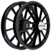 RODA PLAST. ARO 16 S/ EIXO PRETO (PAR)
