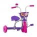 TRICICLO ULTRA BIKE TOP GIRL ROXO/ROSA C/CESTA RODA PP (PROTORK)