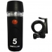 FAROL JY-808 DIANT. PRETO 5 LED 4 FUNÇOES 